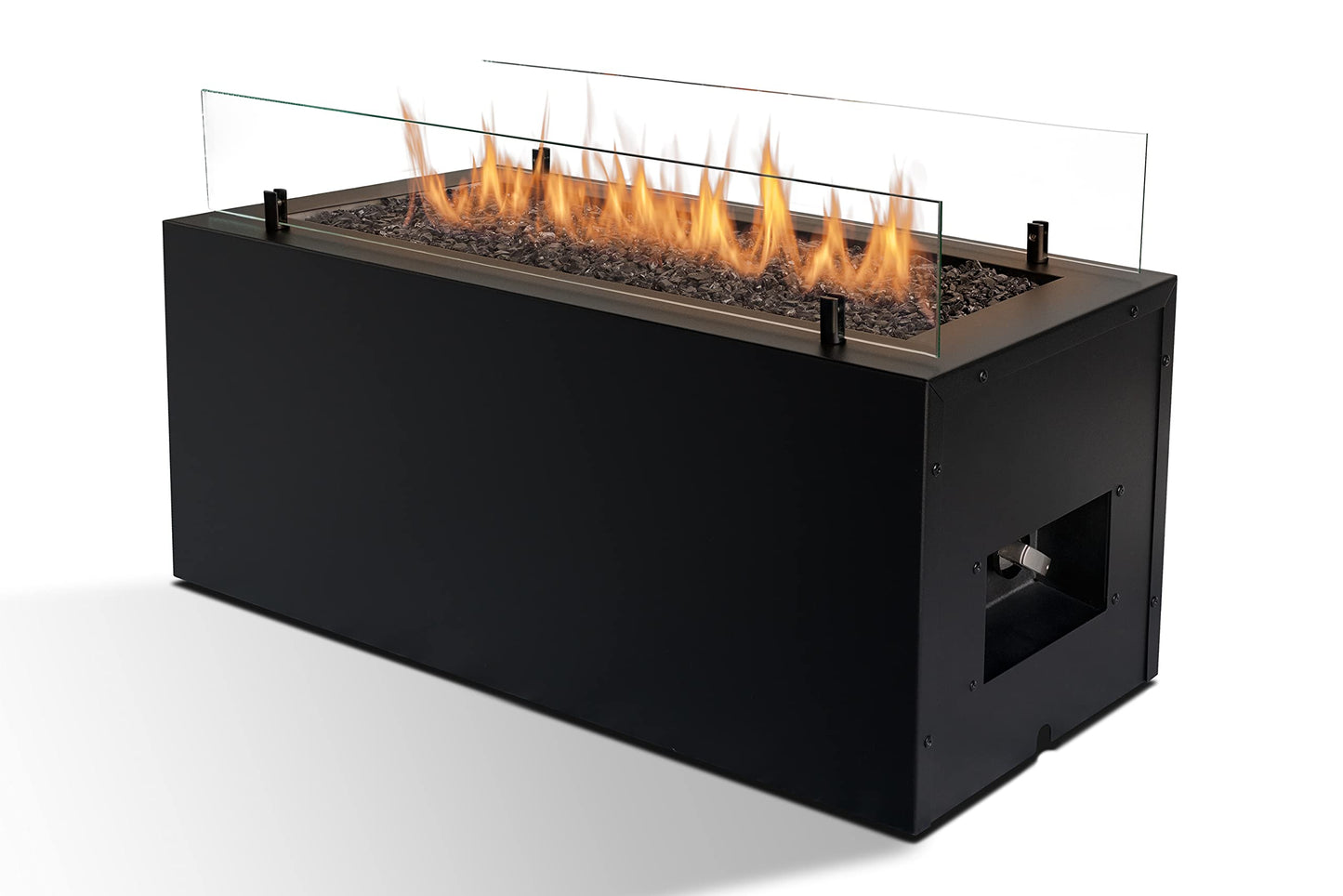 Planika Rio - Gas Feuerstelle für den Außenbereich - Tragbarer und Kompakter Gaskamin für den Garten - Außenkamin - Wetterfest - Leichte Montage - Lpg-Kraftstoff